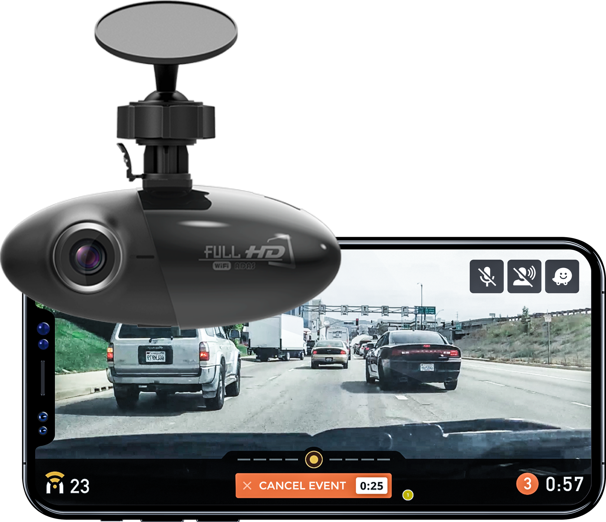 Nexar Pro Dash Cam - Best Truck Dash Cam